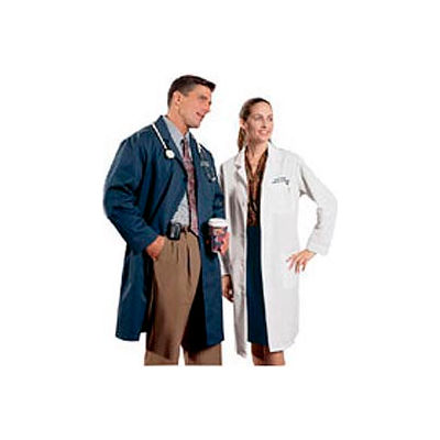 Unisex Lab Coat - Navy, XL