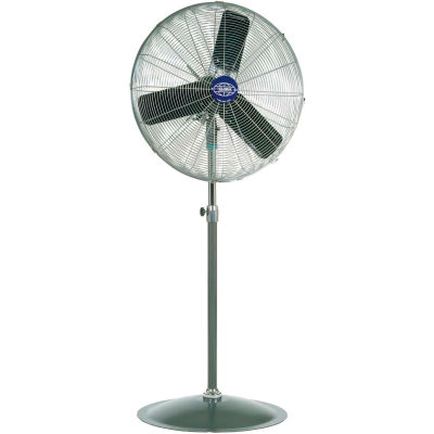 30" Industrial Pedestal Fan - Oscillating - 8775 CFM - 1/3 HP
