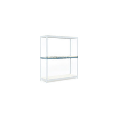 Global Industrial Additional Level For Wide Span Rack 96"Wx36"D Wood Deck 800 Lb Capacity, GRY