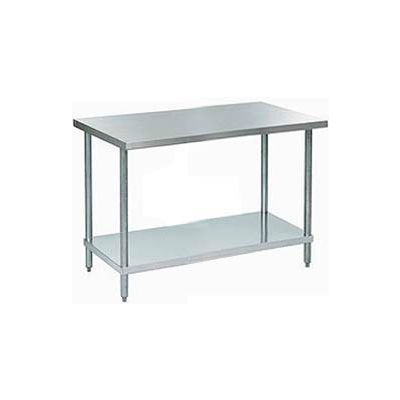 Aero Manufacturing IAI-3060 18 Gauge Workbench 430 Stainless Steel - 60"W x 30"D