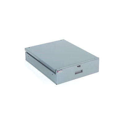 Workbench Steel Drawer 18-1/4"W x 23-7/8"D x 5-3/8"H - Gray