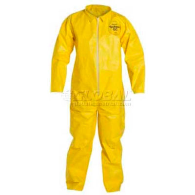 Dupont™ Tychem® QC Disposable Coverall with Open Ended Wrists/Ankles, XL, 12/Case