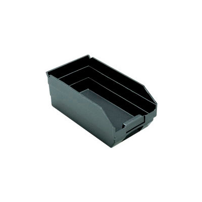 Recycled Nesting Storage Shelf Bin QSB102BR 6-5/8"W x 11-5/8"D x 4"H - Pkg Qty 30