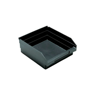 Recycled Nesting Storage Shelf Bin QSB109BR 11-1/8"W x 11-5/8"D x 4"H - Pkg Qty 8