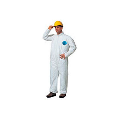 Dupont™Tyvek® Disposable Coverall with Open Ended Wrists/Ankles, XL, Case Of 25