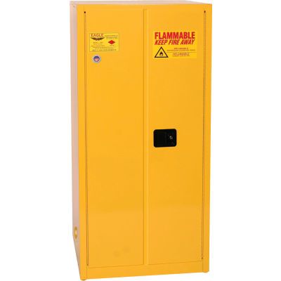 Eagle Flammable Cabinet with Manual Close Double Door 60 Gallon
