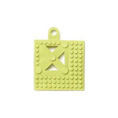NoTrax® Modular Lok-Tyle Drainage Mat Accessory Corner Piece 2" x 2" Yellow
