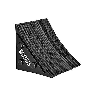 Global Industrial™ Laminated Rubber Wheel & Tire Chock 8"L x 8"W x 8"H