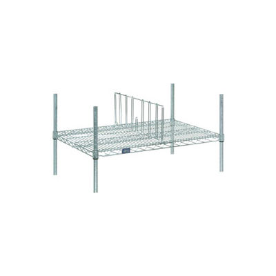 Nexel® Chrome Divider, 14"D x 8"H