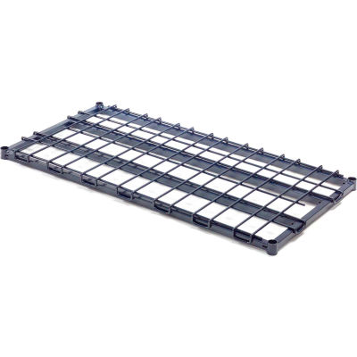 Poly-Z-Brite® DS1848Z Heavy Duty Wire Shelf 48"W x 18"D