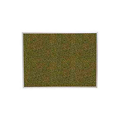 Balt® Splash Cork Tackboard Aluminum Frame 48"W x 48"H, Green