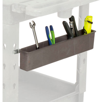 Utility Bin and Rail Mounting Kit 21"L x 2-1/2"W x 4"H