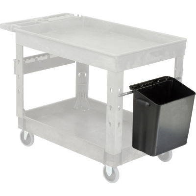 Waste Container with Mount Bar 14 x 10 x 19