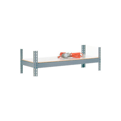 Global Industrial™ Extra Heavy Duty Laminated Shelf 48"W x 12"D - Gray