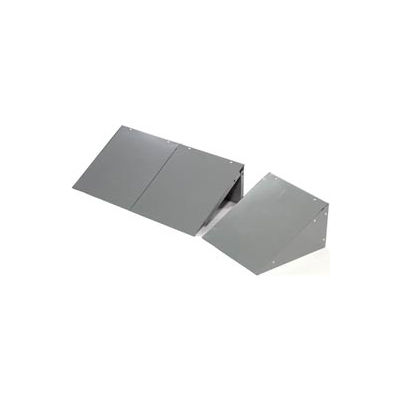 Global™ Locker Slope Top Kit 12x12 Gray