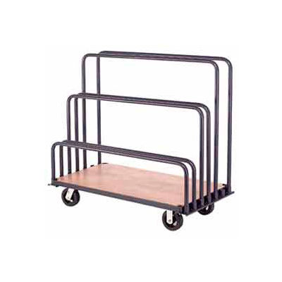 Global Industrial™ Adjustable Mobile Sheet Rack 48"L x 24"W x 36"H