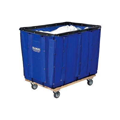 Best Value 16 Bushel Blue Vinyl Basket Bulk Truck