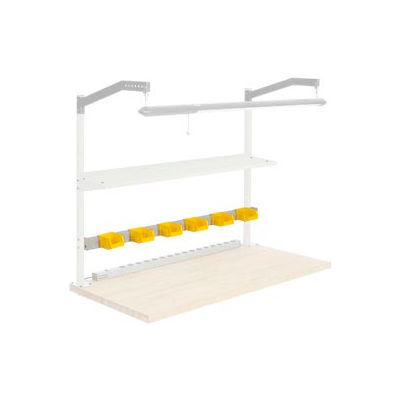 72"W Bin Rail - Tan
