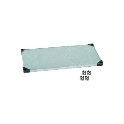 Nexel® S1836SS Stainless Steel Solid Shelf 36"W x 18"D