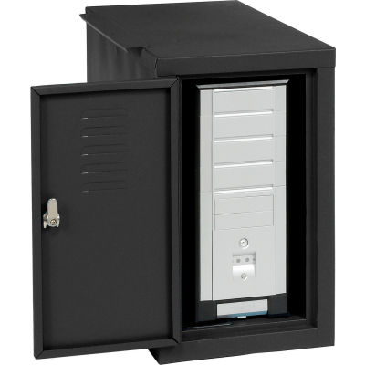 Global Industrial™ Computer CPU Cabinet Side Car, Black