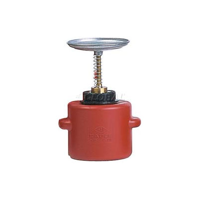 Eagle Safety Plunger Can - 1 Quart Polyethylene