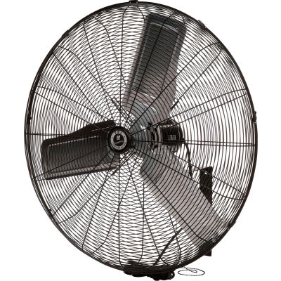 TPI CACU24W 24 Inch Wall Mount Fan Non Oscillating 1/4 HP 3400 CFM 1 PH