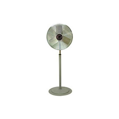 TPI CACU24P,24 Inch Pedestal Fan Non Oscillating 1/4 HP 3400 CFM 1 PH