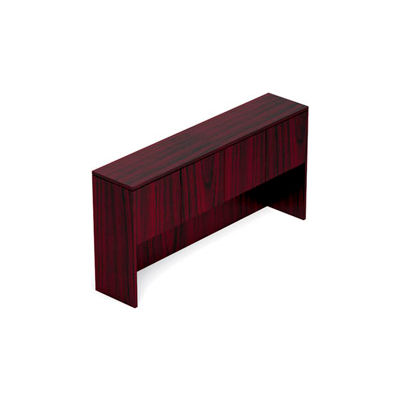 Offices To Go™ Hutch w/ Doors - 71" - Mahogany