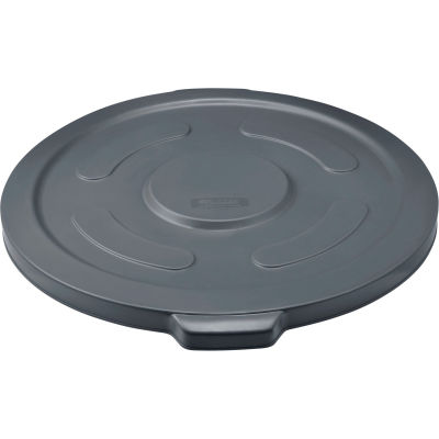 Global Industrial Plastic Trash Can Lid - 55 Gallon Gray