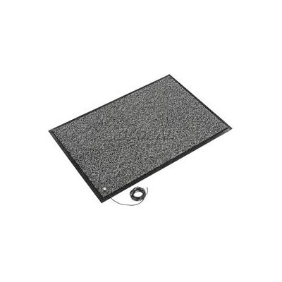 Crown® Stat-Zap® Anti-Static Carpet Mat 5/16" Thick 3' X 6' Gray