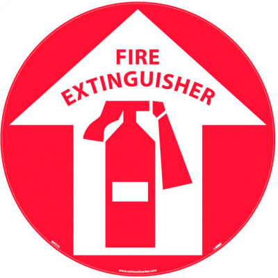 Safety Floor Sign - Fire Extinguisher