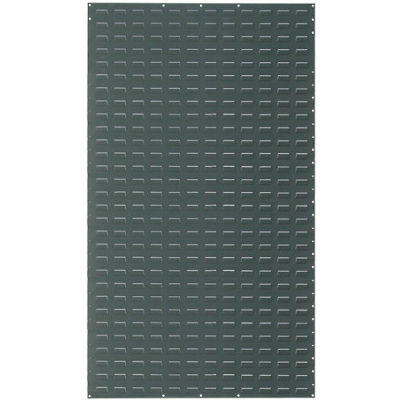 Global Industrial Louvered Wall Panel Without Bins 36x61 Gray