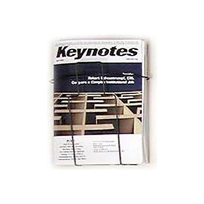 Curved Wire Magazine Rack Black 1 Pocket