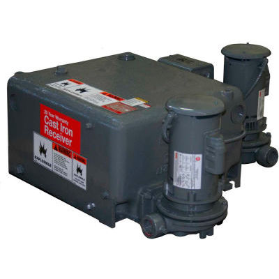 Watchman Unit WCD-12-20B-MA Cast Iron Duplex with Mechanical Alternator