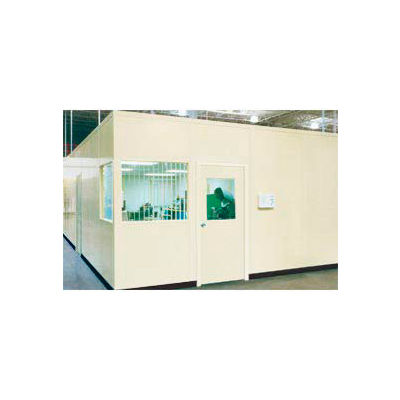 Portafab Vinyl Dividing Wall 8' High Champagne