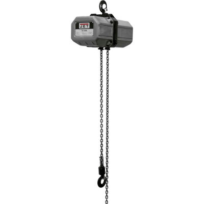 JET® Electric Chain Hoist 1/2 Ton, 10' Lift, 3 Phase 230/460V