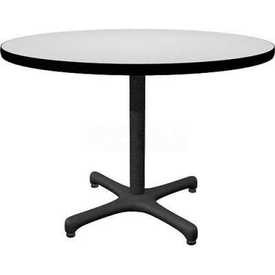 Allied Plastics Round Restaurant Table - 42" - Gray