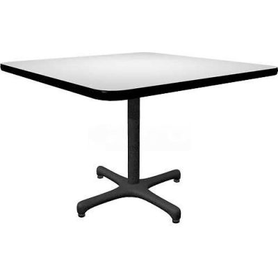 Allied Plastics Square Restaurant Table - 42" - Gray