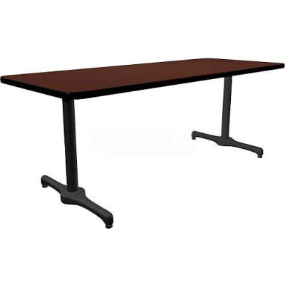 Allied Plastics Lunchroom Table - 72" x 30" - Mahogany