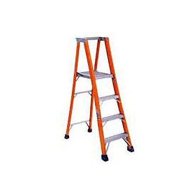 Ladders | Fiberglass Step Ladders | Louisville 6' Fiberglass Platform ...