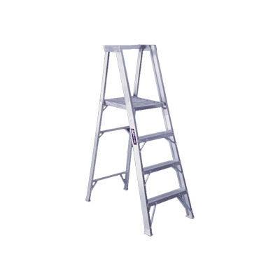 Louisville 14' Aluminum Platform Step Ladder - 300 lb Cap. - AP1014