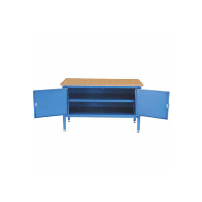60 x 30 Security Cabinet Bench - Shop Top Square Edge