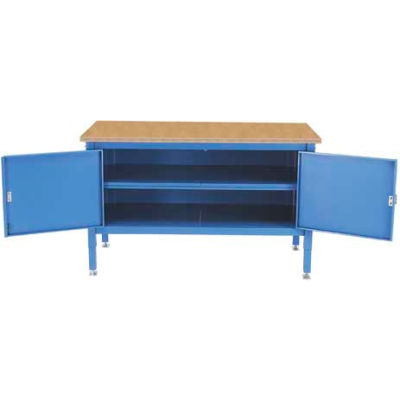 60 x 30 Security Cabinet Bench - Shop Top Safety Edge
