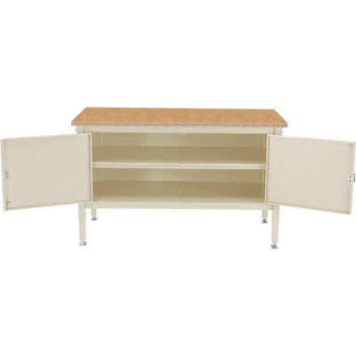 72 x 30 Security Cabinet Bench - Shop Top Square Edge