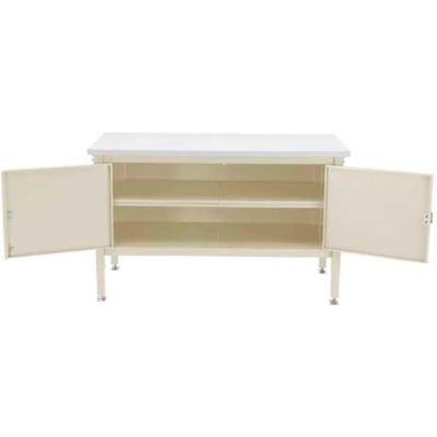 60 x 30 Security Cabinet Bench - Shop Top Safety Edge