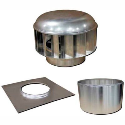 Envira-North Hurricane™ Turbine Ventilator 12 Inch Straight Flue