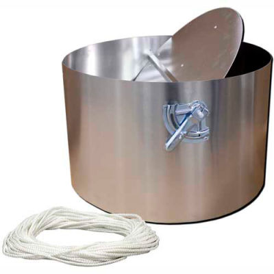 24 Inch Floor Operated Manual Damper With Flue