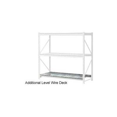 Global Industrial™ Additional Level, Wire Deck, 72"Wx24"D
