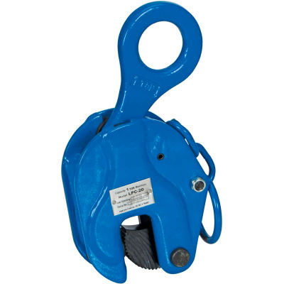 Locking Vertical Plate Clamp Lifting Attachment LPC-20 2000 Lb. Capacity