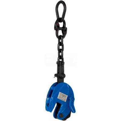Vertical Plate Clamp with Chain Lifting Attachment CPC-10 1000 Lb. Cap.